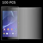 100 PCS for Sony Xperia M2 / S50H 0.26mm 9H Surface Hardness 2.5D Explosion-proof Tempered Glass Screen Film - 1