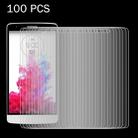 100 PCS for LG G3 mini 0.26mm 9H Surface Hardness 2.5D Explosion-proof Tempered Glass Screen Film - 1