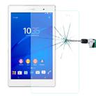 0.4mm 9H+ Surface Hardness 2.5D Explosion-proof Tempered Glass Film for Sony Xperia Z3 Tablet Compact - 1