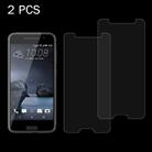 2 PCS for HTC One A9 0.26mm 9H Surface Hardness 2.5D Explosion-proof Tempered Glass Screen Film - 1