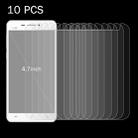 10 PCS 0.26mm 9H Surface Hardness 2.5D Explosion-proof Tempered Glass Screen Film for 4.7 inch Mobile Phones - 1