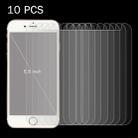 10 PCS 0.26mm 9H Surface Hardness 2.5D Explosion-proof Tempered Glass Screen Film for 5.5 inch Mobile Phones - 1