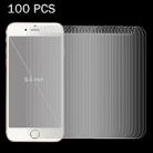 100 PCS 0.26mm 9H Surface Hardness 2.5D Explosion-proof Tempered Glass Screen Film for 5.5 inch Mobile Phones - 1