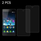 2 PCS for ZTE Nubia Z7 Max 0.26mm 9H Surface Hardness 2.5D Explosion-proof Tempered Glass Screen Film - 1