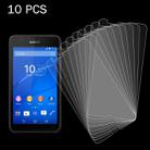 10 PCS for Sony Xperia E4G 0.26mm 9H Surface Hardness 2.5D Explosion-proof Tempered Glass Screen Film - 1