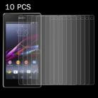 10 PCS for Sony Xperia Z1 Compact 0.26mm 9H 2.5D Tempered Glass Film - 1