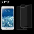 2 PCS for Galaxy Note Edge / N9150 0.26mm 9H Surface Hardness 2.5D Explosion-proof Non-full Tempered Glass Screen Film - 1