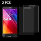 2 PCS ASUS Zenfone 2 5.0 inch / ZE500CL 0.26mm 9H+ Surface Hardness 2.5D Explosion-proof Tempered Glass Film - 1