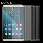 100 PCS for Huawei MediaPad X2 0.4mm 9H+ Surface Hardness 2.5D Explosion-proof Tempered Glass Film - 1