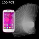100 PCS for Alcatel One Touch Pop C3 0.26mm 9H+ Surface Hardness 2.5D Tempered Glass Film - 1