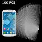 100 PCS for Alcatel One Touch Pop C7 0.26mm 9H+ Surface Hardness 2.5D Tempered Glass Film - 1