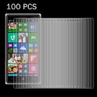 100 PCS for Nokia Lumia 830 0.26mm 9H+ Surface Hardness 2.5D Explosion-proof Tempered Glass Film - 1