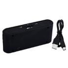 iBest Portable Stereo Rechargeable Speaker(Black) - 4