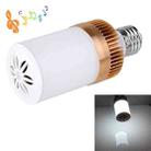 E27 4.5W White 24 LED Bluetooth Speaker Light / Energy Saving Lamps - 1