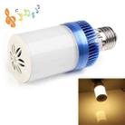 E27 4.5W Warm White 24 LED Bluetooth Speaker Light / Energy Saving Lamps(Blue) - 1