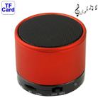 Bluetooth V2.1 Mini Stereo Speaker for Galaxy S IV / i9500 / SIII / i9300 / i8190 / S7562 / i8750 / i9220 / N7000 / i9100 / i9082 / iPhone 5 / iPhone 4 & 4S / New iPad / BlackBerry Z10 / HTC / Nokia / Other Mobile Phones, Support Handsfree Function, Built-in Rechargeable Battery, Support TF Card(Red) - 1