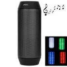 AEC BQ-615 Pulse Portable Bluetooth Streaming Speaker with Built-in LED Light Show & Mic, For iPhone, Galaxy, Sony, Lenovo, HTC, Huawei, Google, LG, Xiaomi, other Smartphones and all Bluetooth Devices(Black) - 1