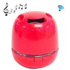T6 Egg Style Mini Portable LED Light Bluetooth Stereo Speaker, Support TF Card / Handfree Function, For iPhone, Galaxy, Sony, Lenovo, HTC, Huawei, Google, LG, Xiaomi, other Smartphones and all Bluetooth Devices(Red) - 1