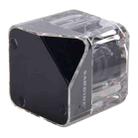 SARDiNE B5 TWS Crystal Case Bluetooth Speaker with Mic & LED Light(Black) - 7