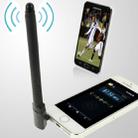 High Quality 6dBi 2.5mm Stereo Mobile FM & TV Antenna, Length: 10.2cm(Black) - 6