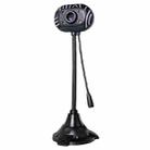 5.0 Mega Pixels USB 2.0 Driverless PC Camera / Webcam with MIC and 4 LED Lights, Cable Length: 1.1m - 1