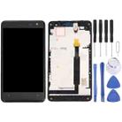 LCD Display + Touch Panel with Frame for Nokia Lumia 625 (Black) - 1