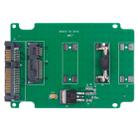 mSATA mini PCI-E SSD Hard Drive to 2.5 inch SATA Converter Card - 1