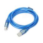 USB 2.0 Printer Extension AM to BM Cable, Length: 1.8m(Blue) - 2