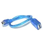 USB 2.0 AF TO mini 5pin cable, Length: 25cm - 2