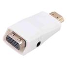 Full HD 1080P HDMI to VGA + Audio Converter Adapter for Laptop / STB / DVD / HDTV (With HDMI Female to Male Adapter) - 4