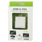 Full HD 1080P HDMI to VGA + Audio Converter Adapter for Laptop / STB / DVD / HDTV (With HDMI Female to Male Adapter) - 8