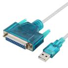 USB 2.0 to DB25 Pin Female Cable, Length: 1.5m - 1