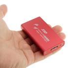 6gb/s mSATA Solid State Disk SSD to USB 3.0 Hard Disk Case(Red) - 1