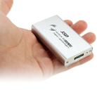 6gb/s mSATA Solid State Disk SSD to USB 3.0 Hard Disk Case(Silver) - 1