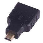 Micro HDMI Male to HDMI Female Adapter (Gold Plated)(Black) - 3