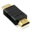 HDMI 19 Pin Male to HDMI 19Pin Male Gold Plated adapter, Support HD TV / Xbox 360 / PS3 etc - 1