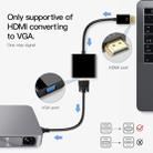 20cm HDMI 19 Pin Male to VGA Female Cable Adapter(Black) - 4