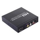 NK-8A AV + HDMI to HDMI HD Video Converter(Black) - 1