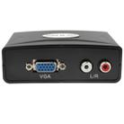 HDMI to VGA Converter with Audio (FY1322)(Black) - 4