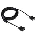 3m Normal Quality VGA 15Pin Male to VGA 15Pin Male Cable for CRT Monitor(Black) - 2