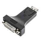 DisplayPort male to DVI female adapter(Black) - 1