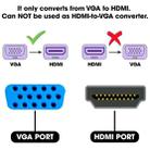 1080P Mini VGA to HDMI Audio Video Converter for HDTV, PC, Laptop and DVD - 4