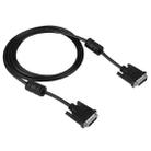 DVI-D Dual Link 24+1 Pin Male to Male M/M Video Cable, Length: 1.5m - 2