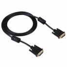 DVI-D Dual Link 24+1 Pin Male to Male Video Cable, Length: 2m - 2