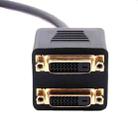 24+1 DVI Male to 2 DVI Female Cable Adapter, Length: 30cm - 4