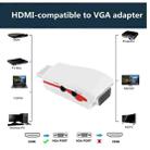 Full HD 1080P HDMI to VGA Adapter for Power and Audio - 5