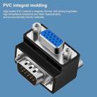90 Degree VGA 15 Pin Male to Female Right Angle Adapter - 4