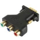 VGA 15 Pin Male to 3 RCA Component Female Adapter - 3