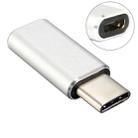 Aluminum Micro USB to USB 3.1 Type-C Converter Adapter(Silver) - 1