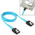 7 Pin SATA 3.0 Female to 7 Pin SATA 3.0 Female HDD Data Cable, Length: 50cm(Blue) - 1